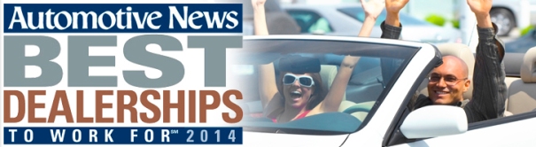 Best Dealerships to Work For 2014